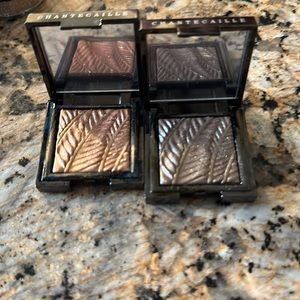 Chantecaille eyeshadows elephant and lion
